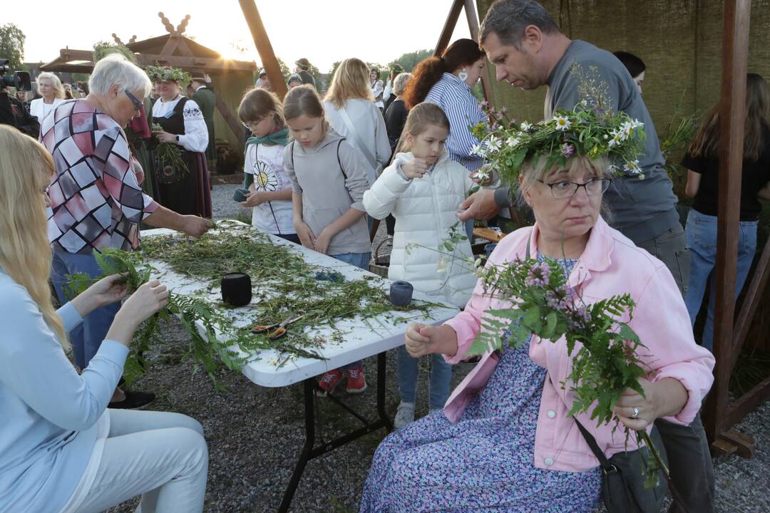 Klaipėdoje šurmuliuoja Joninių šventė