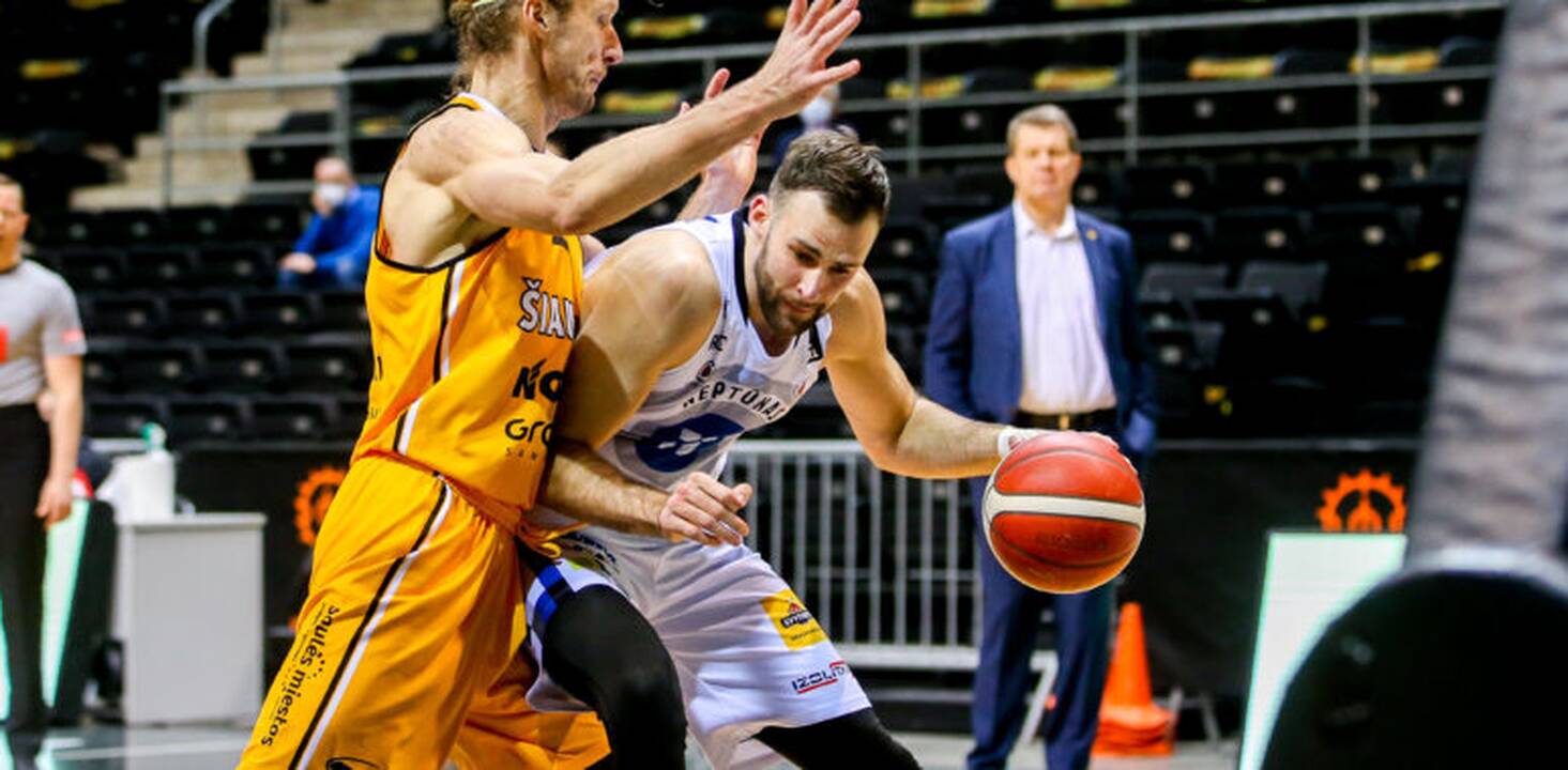 KMT ketvirtfinalio starte – įtikinama „Neptūno“ pergalė Šiauliuose