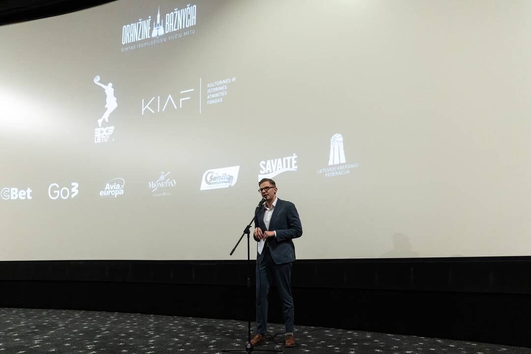Dokumentinio filmo „Oranžinė bažnyčia“ premjera