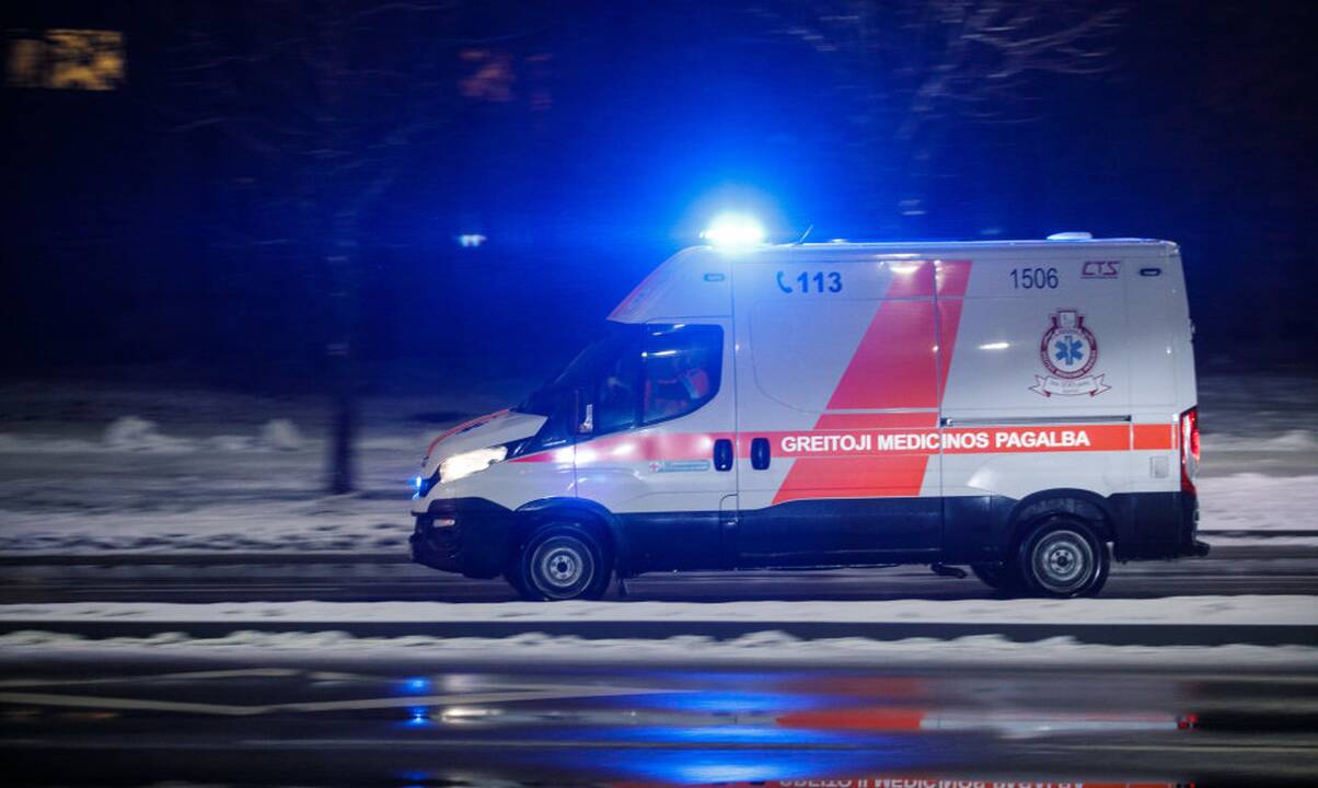 Vilniuje nenustatytas užpuolikas sužalojo vyrą
