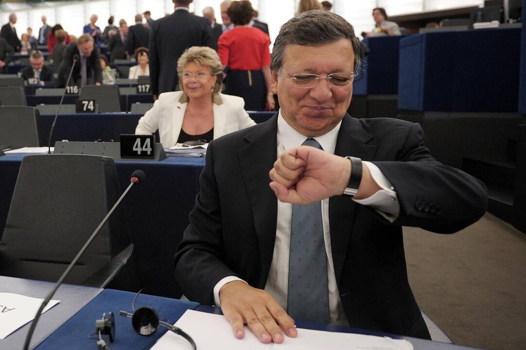 J. M. Barroso: neapsigaukime, taip kaip buvo - jau nebus