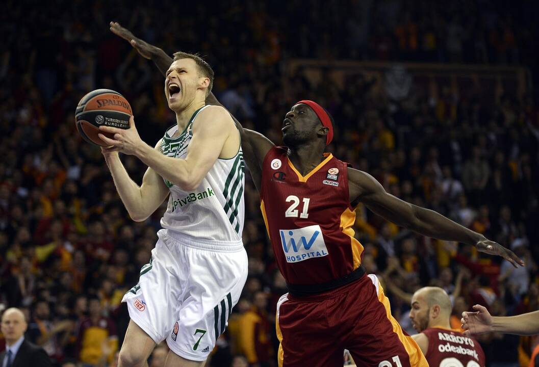 Eurolyga: "Galatasaray" - "Žalgiris" 90:83