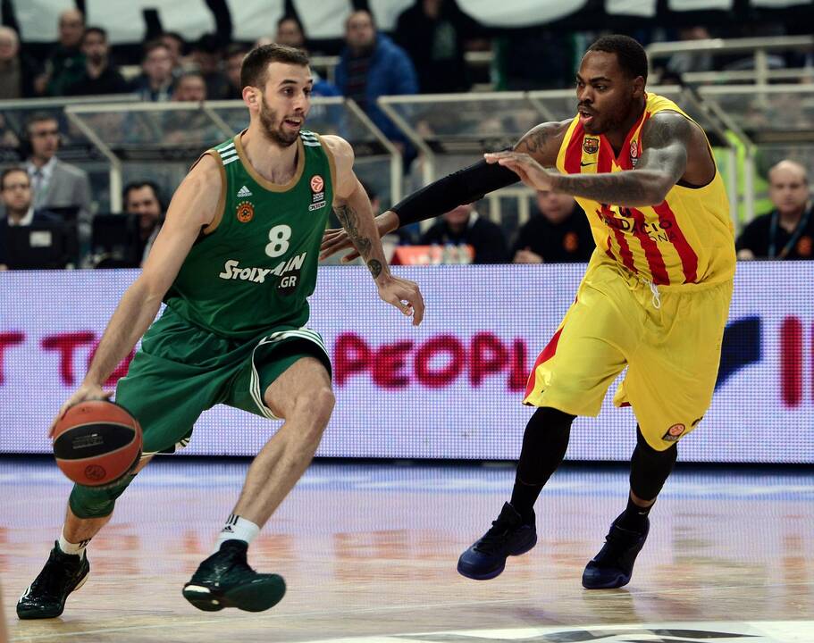 "Barcelona" svečiuose parklupdė "Panathinaikos" krepšininkus