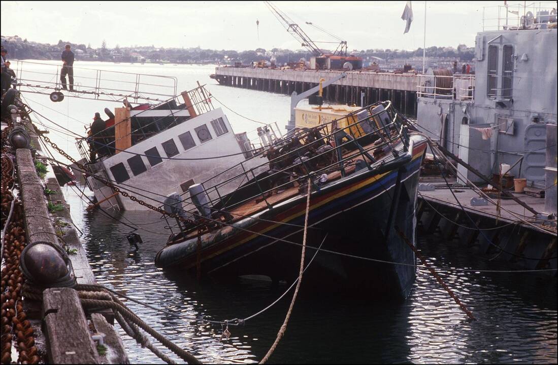 Po 30 metų prancūzų agentas atsiprašo už „Rainbow Warrior“ paskandinimą