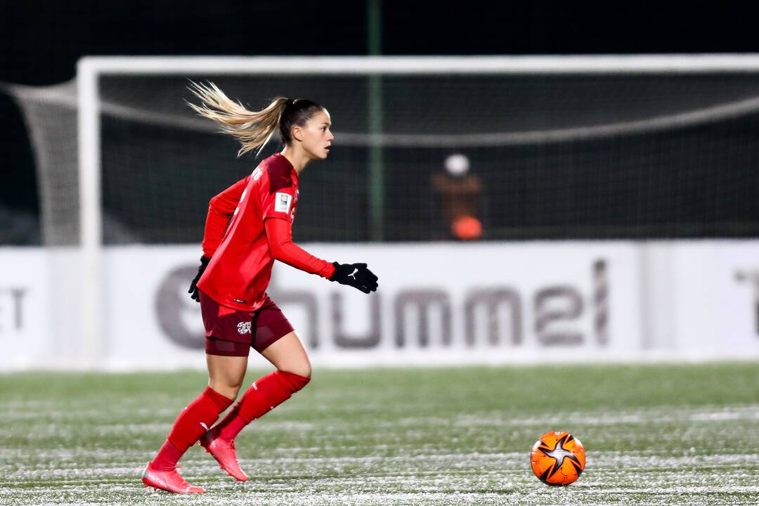 Pasaulio moterų futbolo čempionato atranka: Lietuva – Šveicarija 0:7