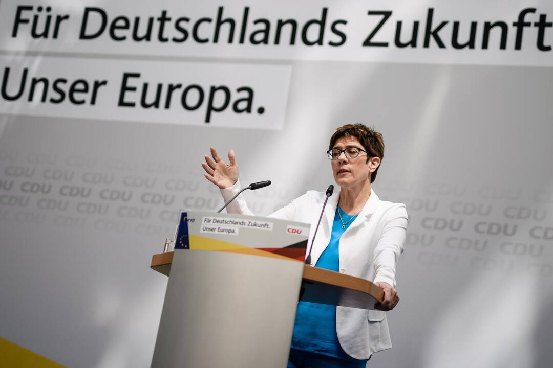 70 proc. vokiečių nemano, kad A. Kramp-Karrenbauer  tinkama būti kanclere