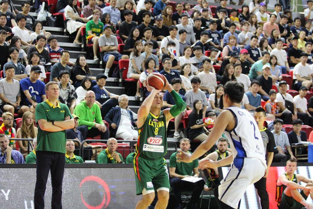 Krepšinis: Lietuva – Pietų Korėja 86:57