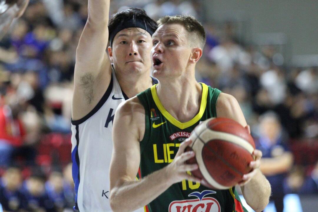 Krepšinis: Lietuva – Pietų Korėja 86:57
