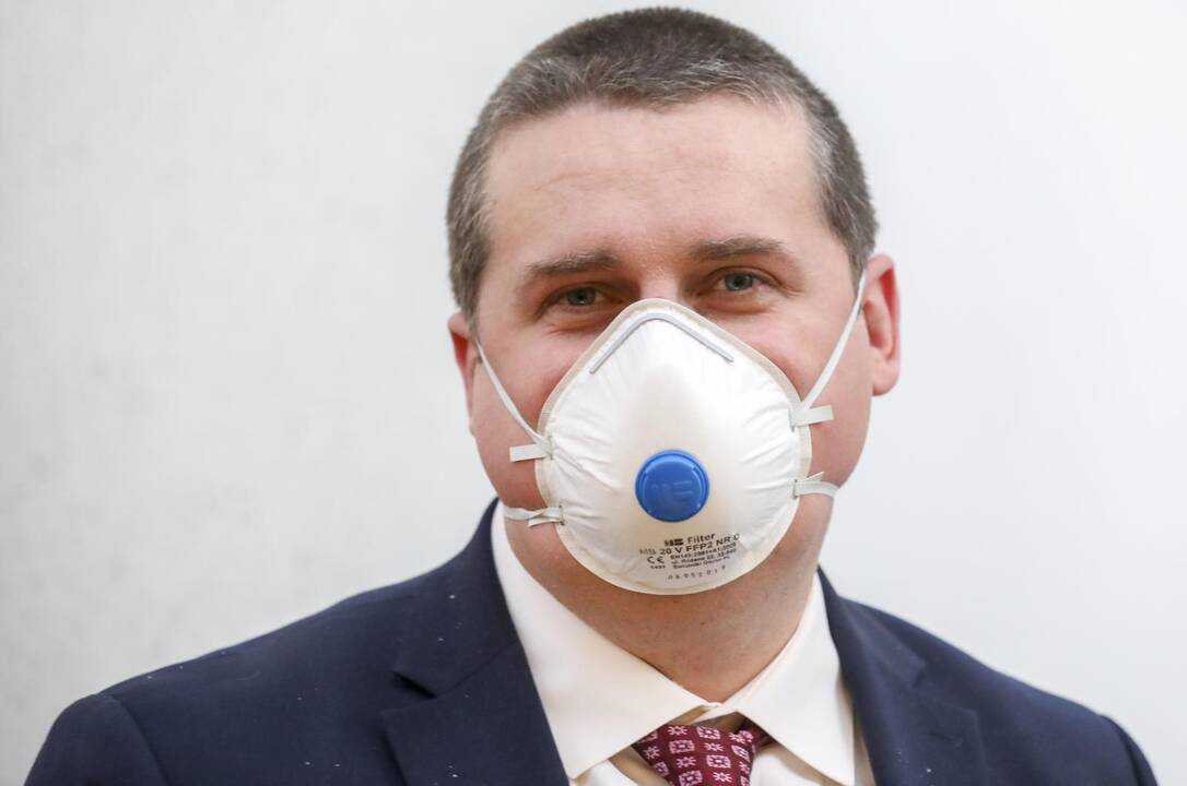 Keleivių patikra Vilniaus oro uoste