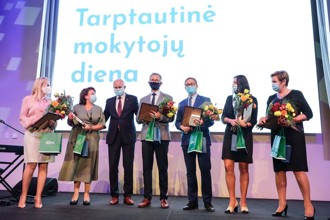 Apdovanoti Metų mokytojai