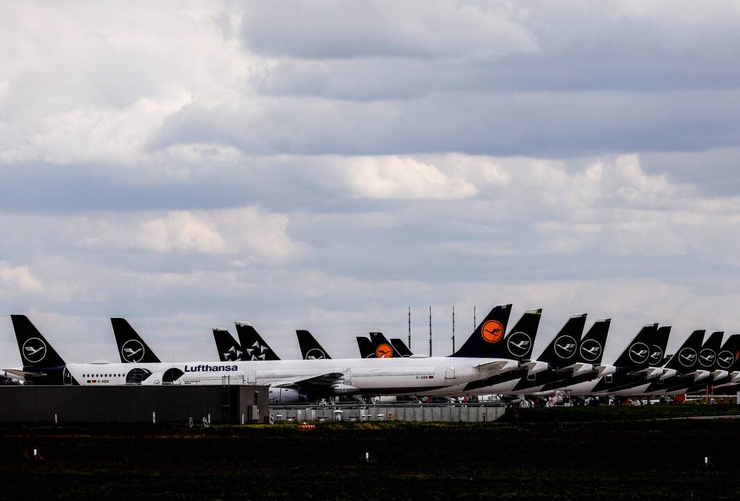 „Lufthansa“ atšaukė visus skrydžius į Tel Avivą iki gegužės 20 d.