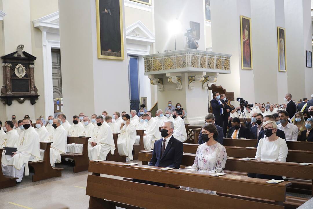 Prelato V. Kulboko įšventinimo ceremonija į vyskupus