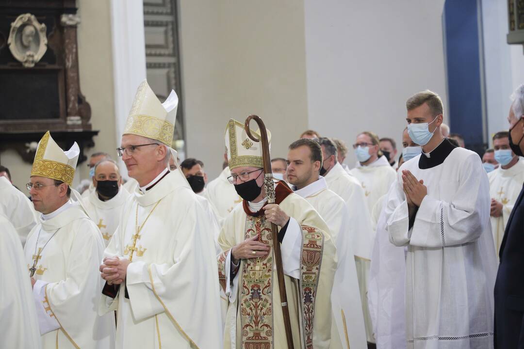 Prelato V. Kulboko įšventinimo ceremonija į vyskupus