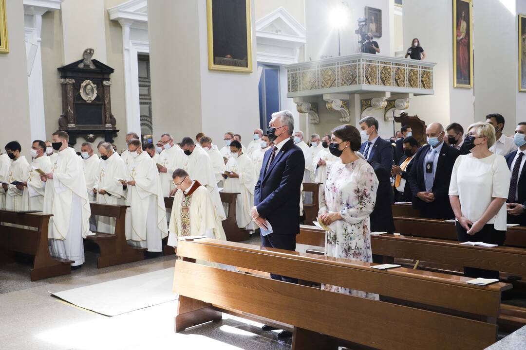 Prelato V. Kulboko įšventinimo ceremonija į vyskupus