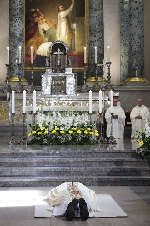 Prelato V. Kulboko įšventinimo ceremonija į vyskupus