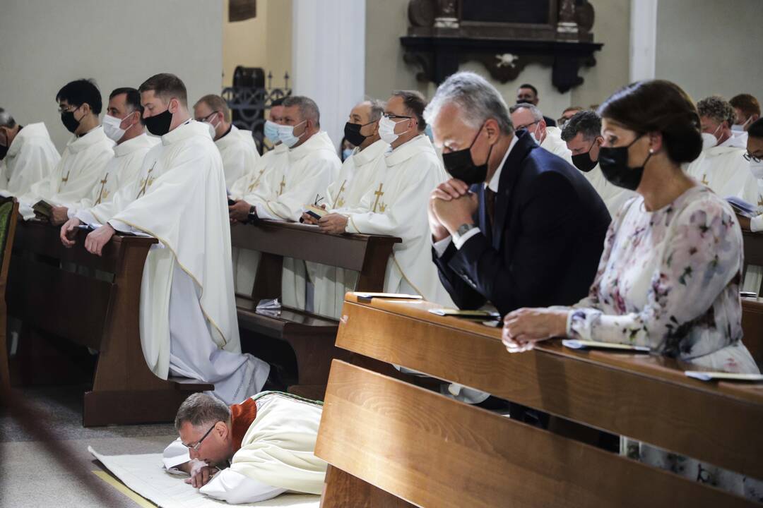 Prelato V. Kulboko įšventinimo ceremonija į vyskupus