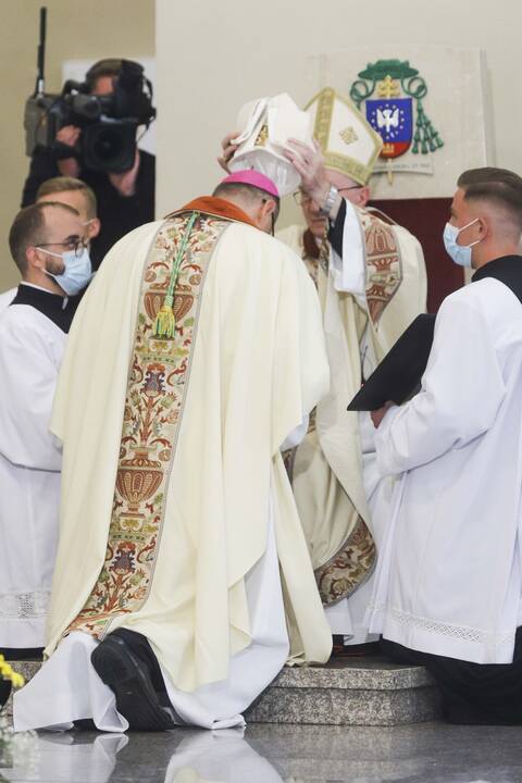 Prelato V. Kulboko įšventinimo ceremonija į vyskupus
