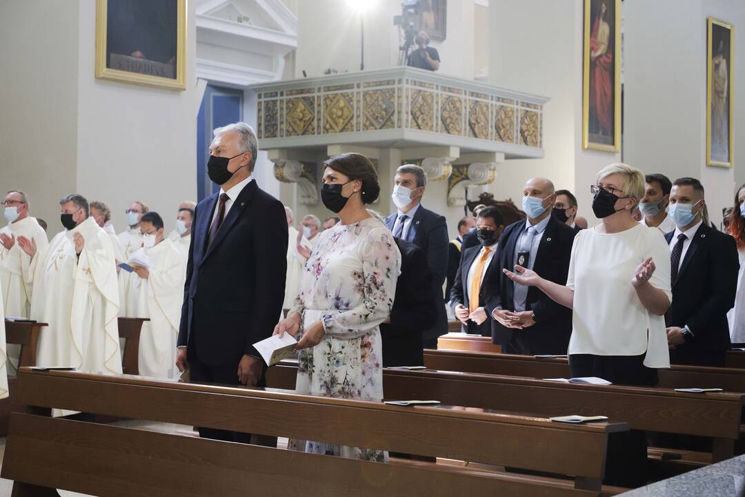 Prelato V. Kulboko įšventinimo ceremonija į vyskupus