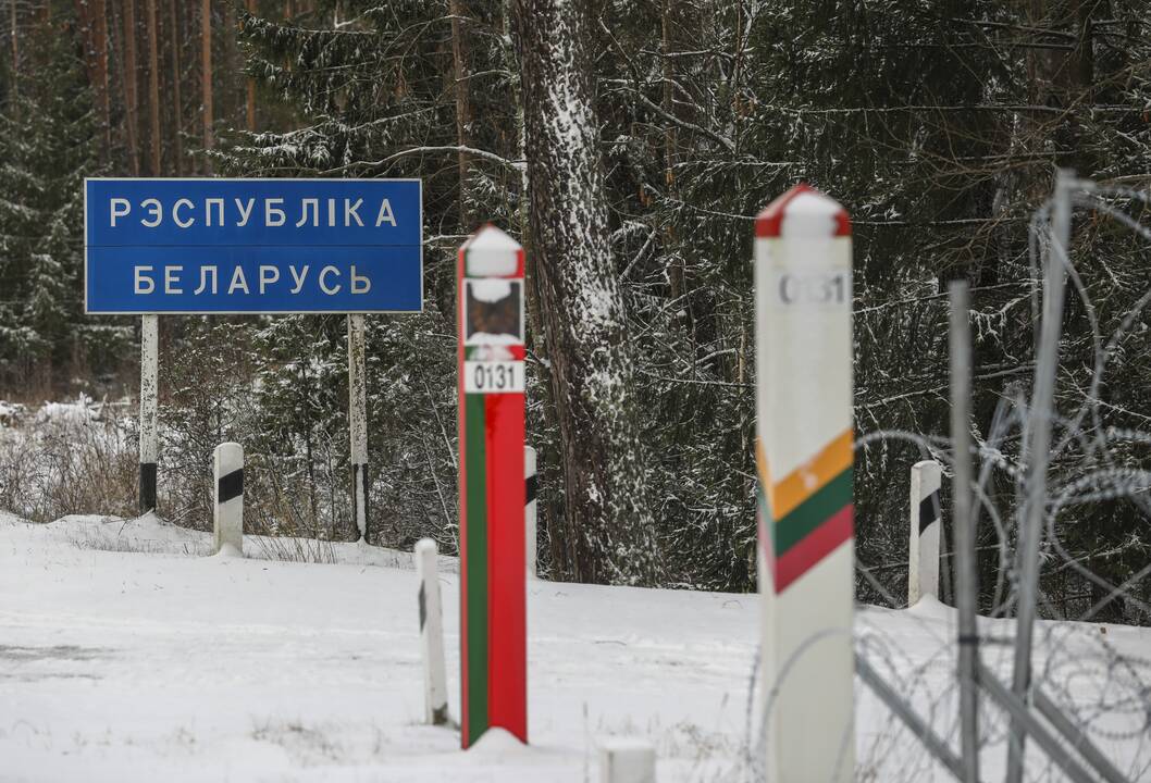 Pasienyje su Baltarusija neteisėtų migrantų nefiksuota
