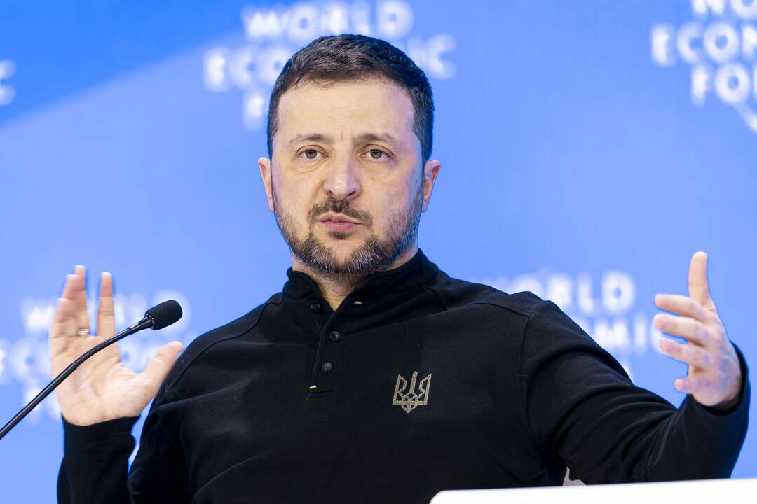 Zelenskis po susitikimo su Vance'u ragina siekti „tikros ir garantuotos“ taikos