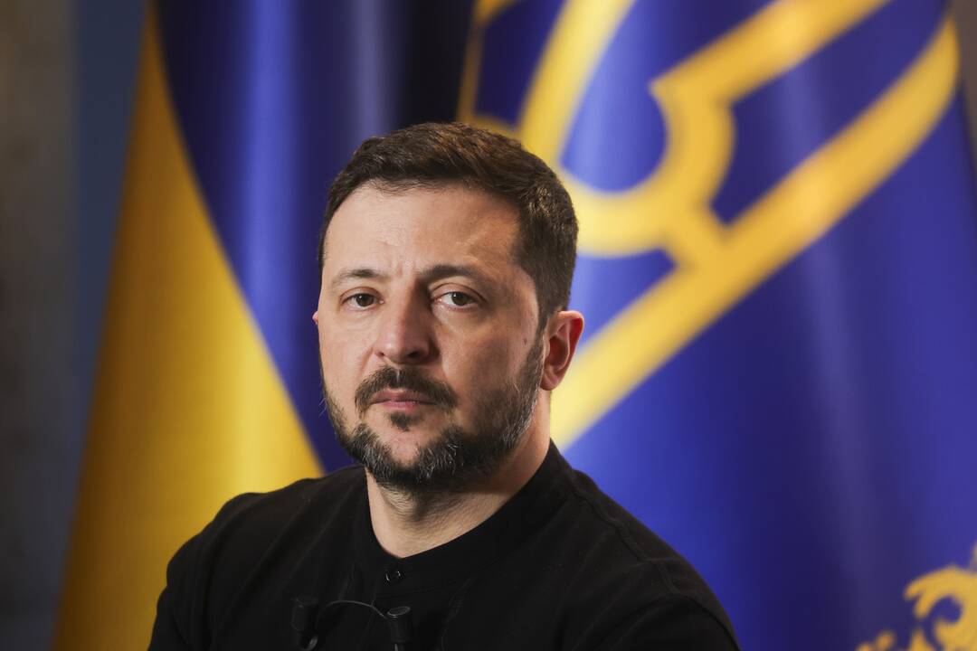 Zelenskis įvardijo Ukrainos raudonąsias linijas derybose dėl karo sureguliavimo