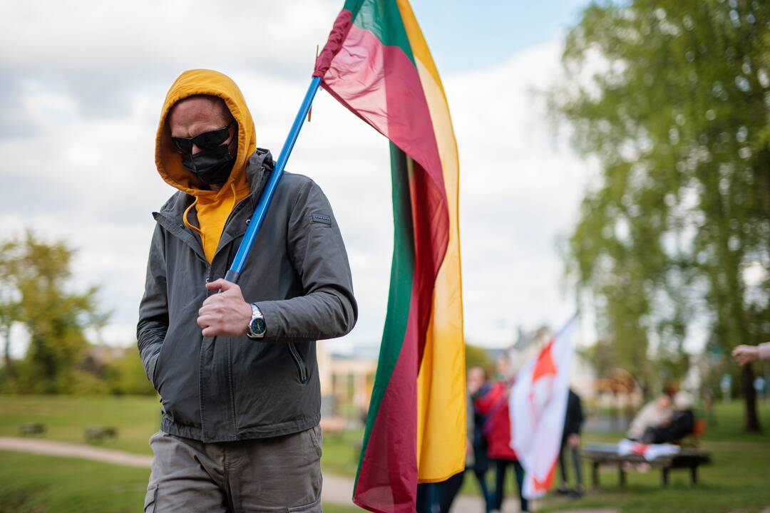 Protestas prieš karą Ukrainoje ir agresiją Baltarusijoje