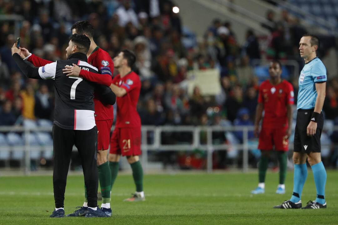 Europos futbolo čempionato atranka: Portugalija – Lietuva 6:0
