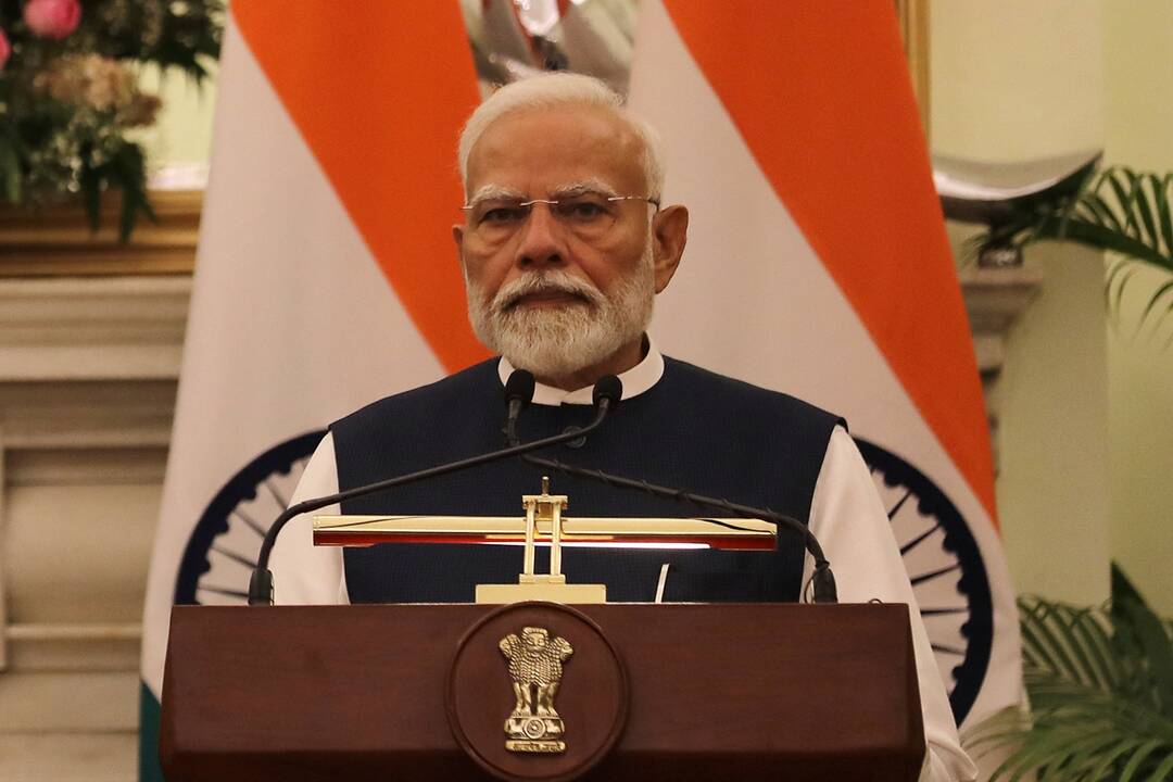 Indijos premjeras žada griežtai reaguoti į bet kokį būsimą Pakistano „teroristinį išpuolį“