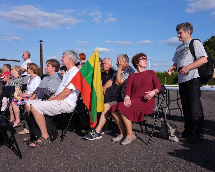 Baltijos kelio prisiminimai iš padangių