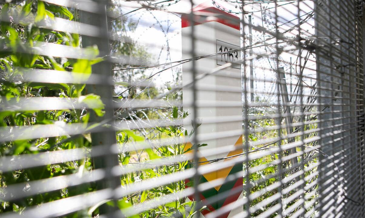Pasienyje su Baltarusija apgręžti keturi neteisėti migrantai