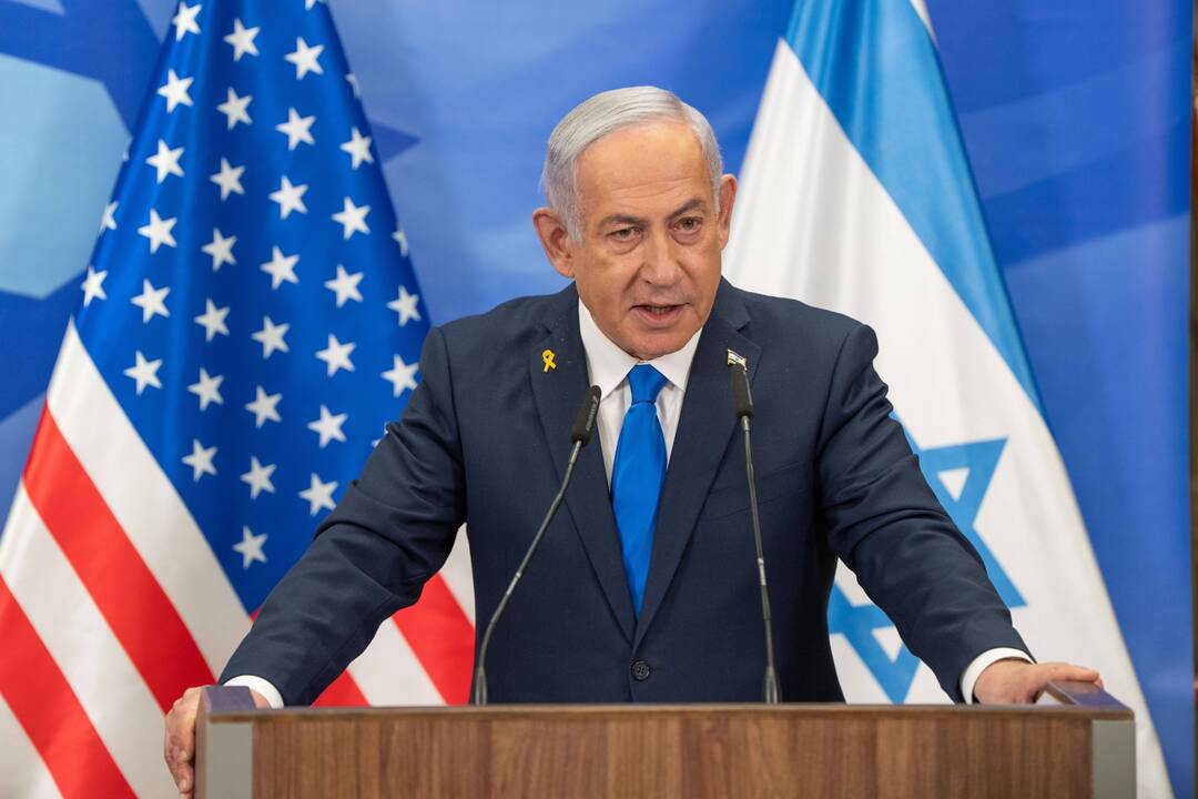  Benjaminas Netanyahu 