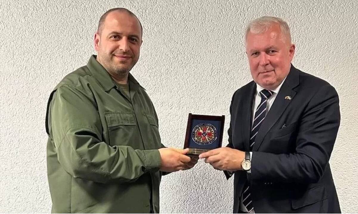  Rustemas Umerovas ir Arvydas Anušauskas