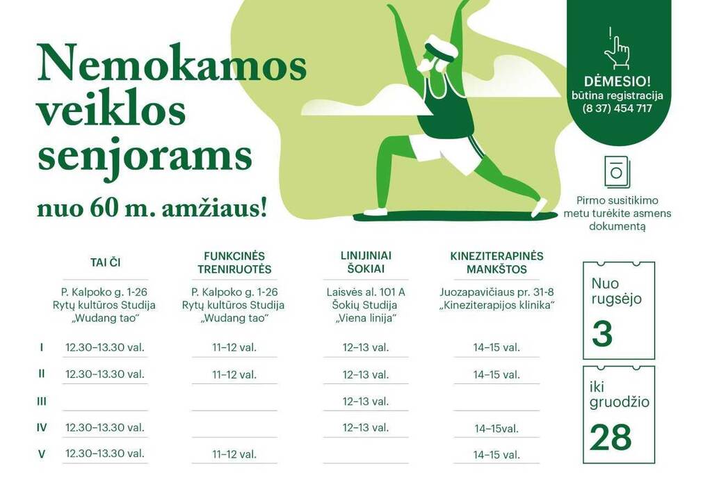 Spalio 1-oji – Tarptautinė pagyvenusių žmonių diena