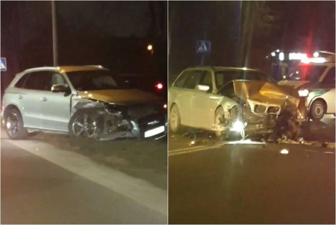 Juodasis antradienis Kauno gatvėse: susidūrimas Aleksote atskleidė ne vieną BMW vairuotojos nuodėmę 