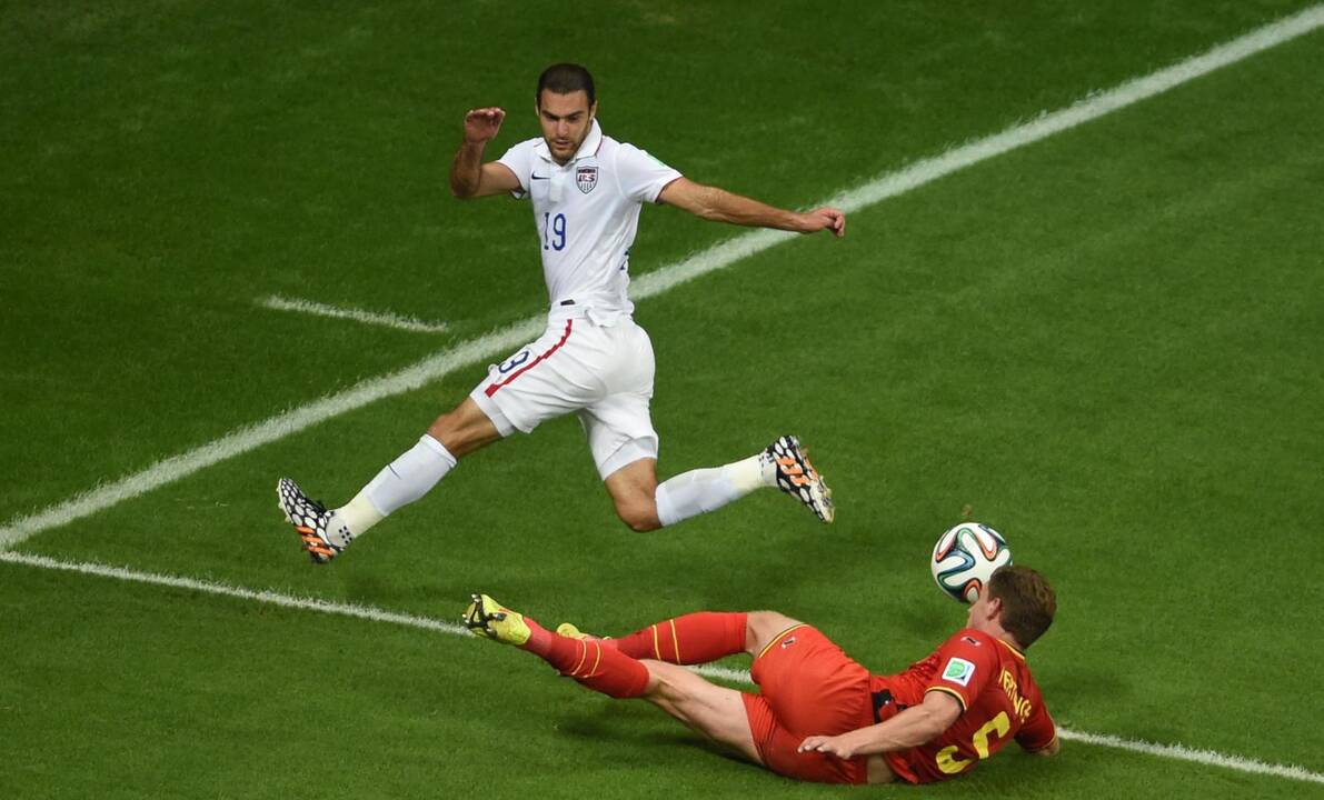 Pasaulio futbolo čempionatas: Belgija - JAV