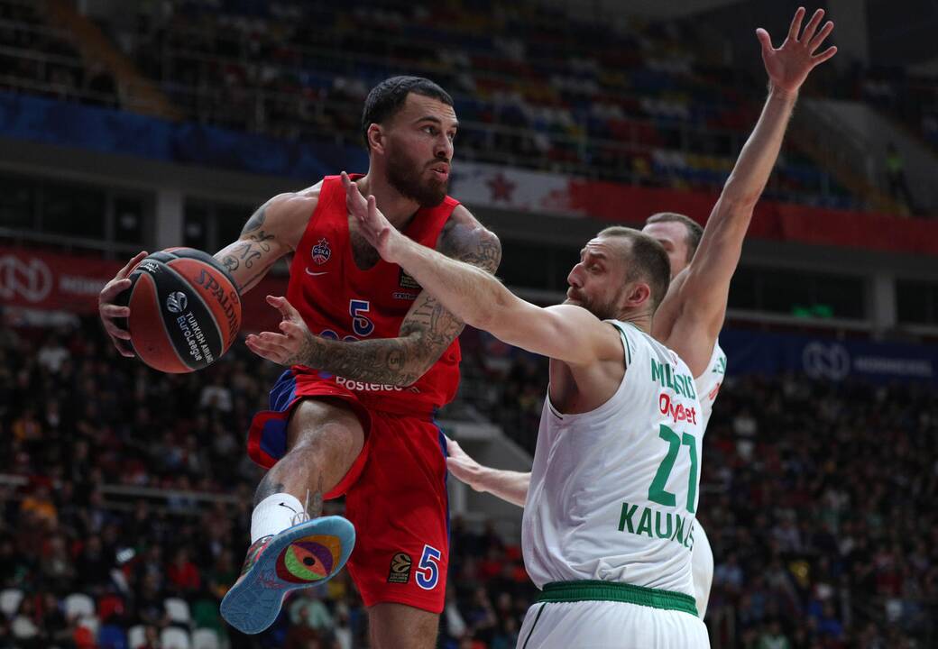 Eurolyga: CSKA – „Žalgiris“ 85:82