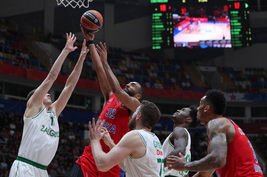 Eurolyga: CSKA – „Žalgiris“ 85:82