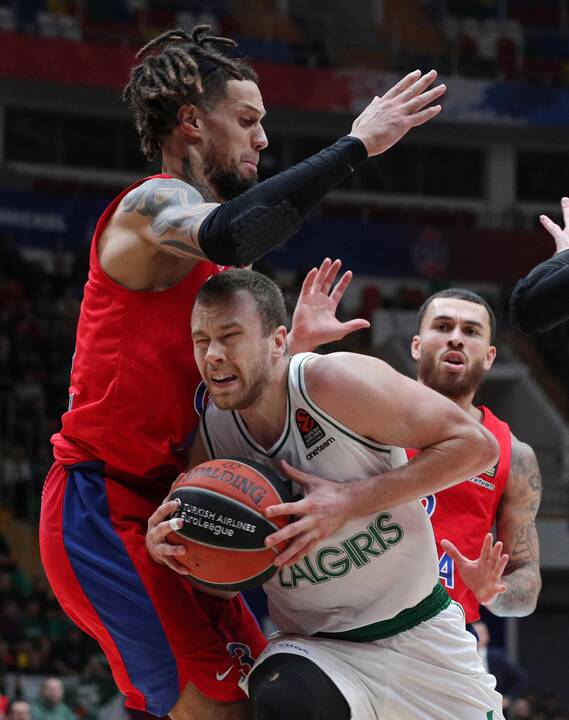 Eurolyga: CSKA – „Žalgiris“ 85:82