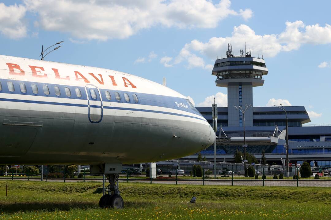 „Belavia“ stabdo reisus į Lietuvą ir iš jos