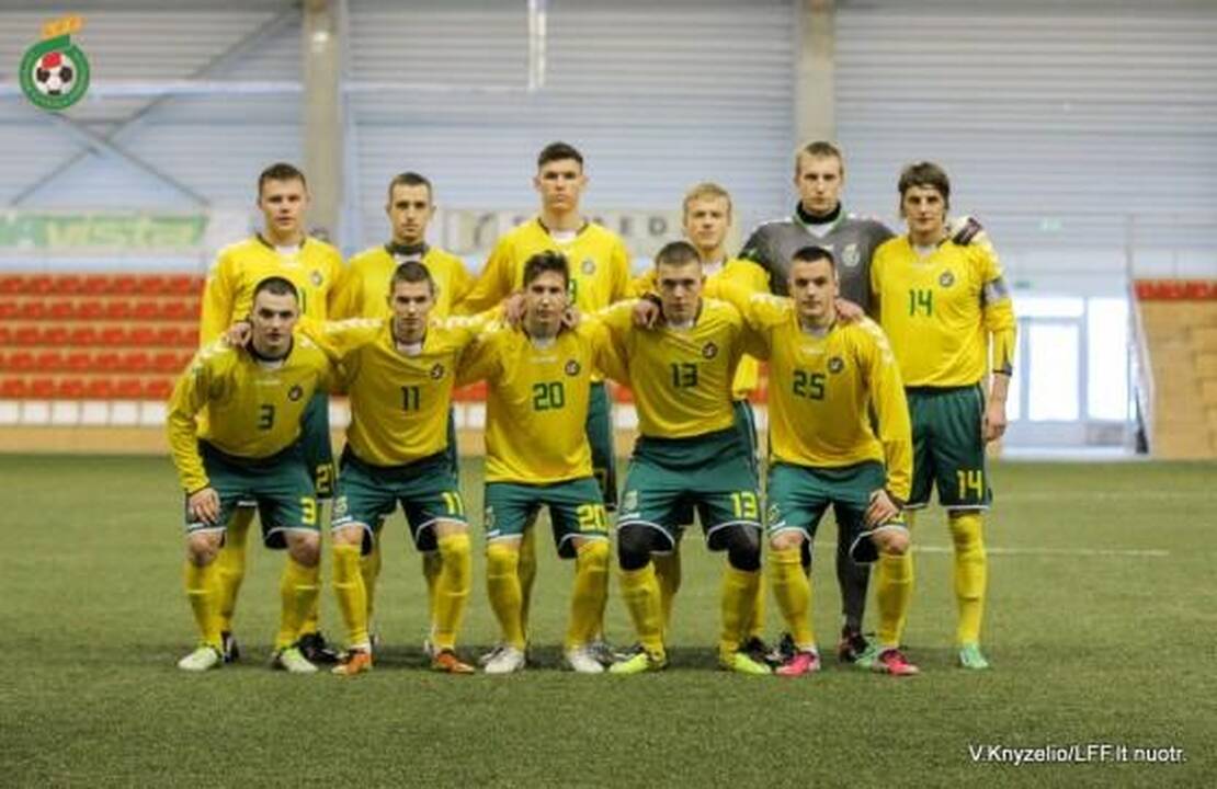 Lietuvos U-21 rinktinė nusileido Airijos futbolininkams