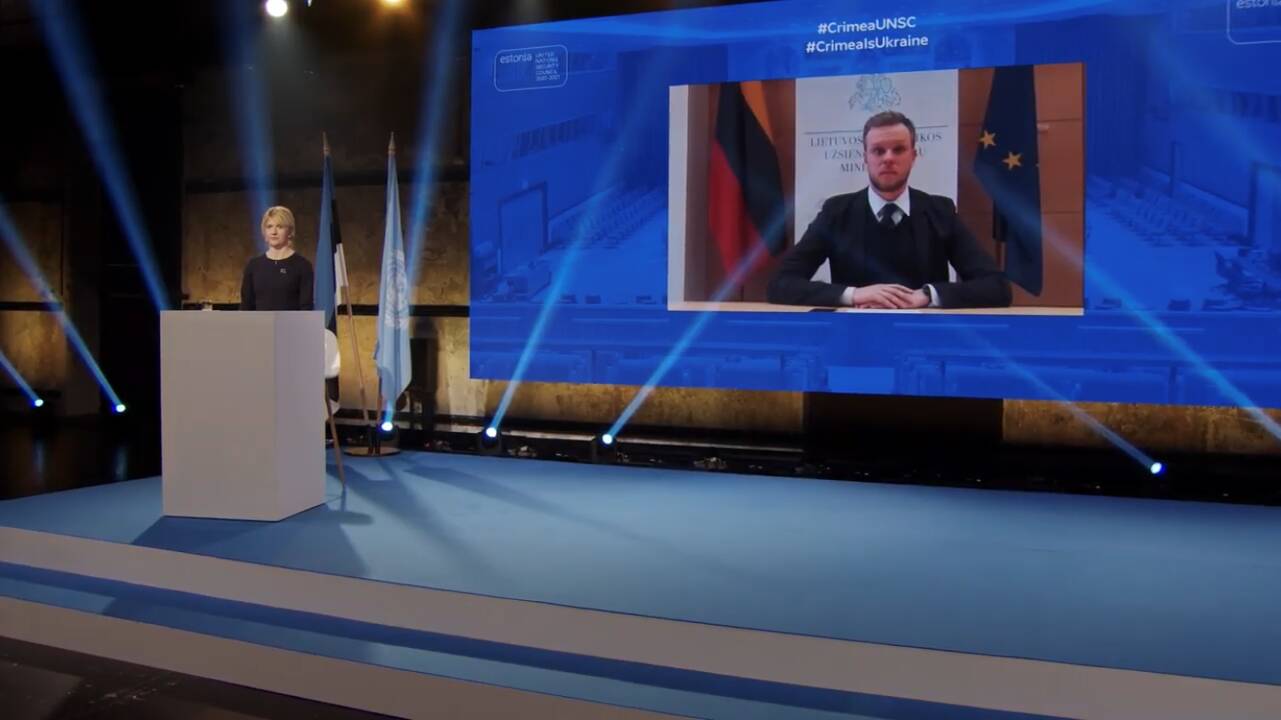 G. Landsbergis: Rusija privalo prisiimti atsakomybę už žmogaus teisių pažeidimus Kryme
