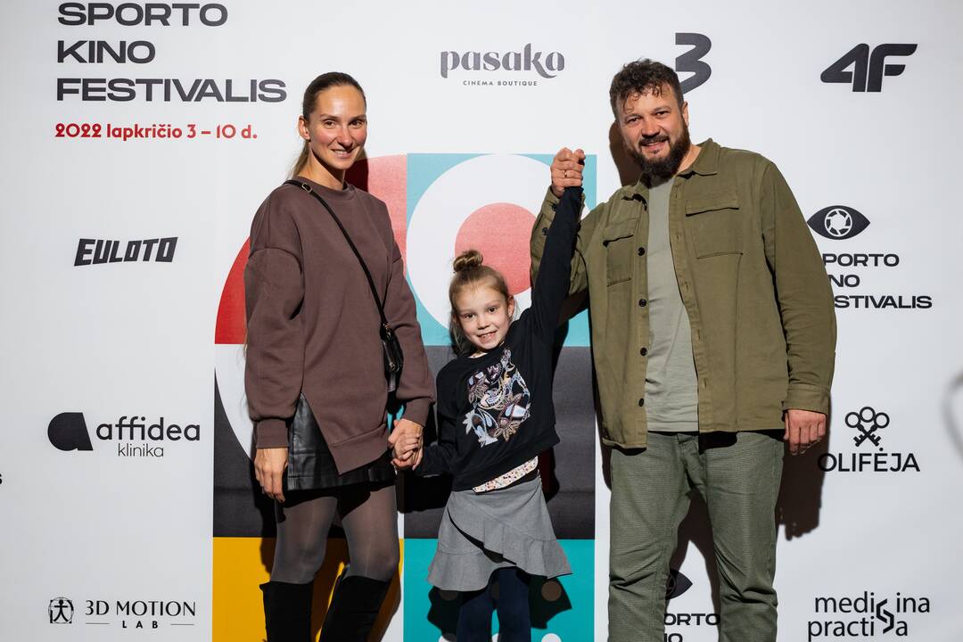 Sporto kino festivalio atidarymas