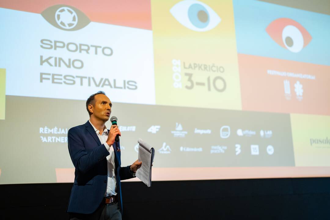Sporto kino festivalio atidarymas