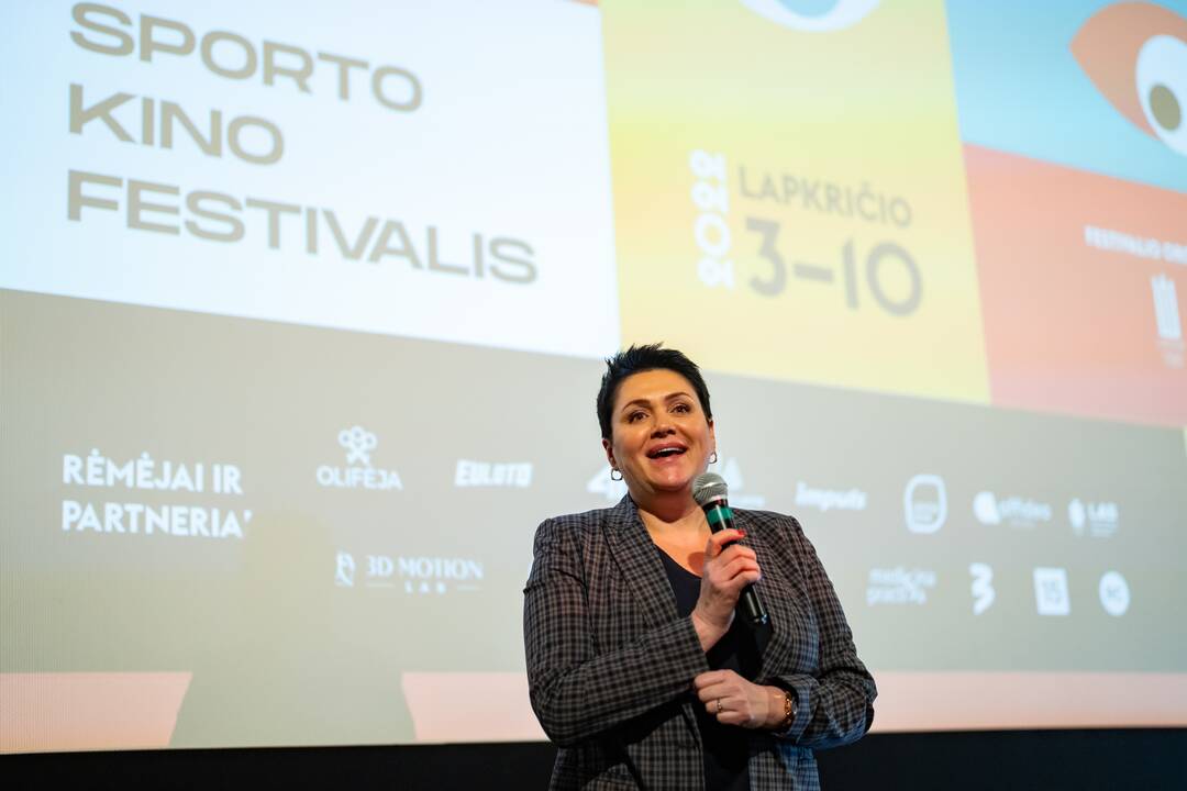 Sporto kino festivalio atidarymas