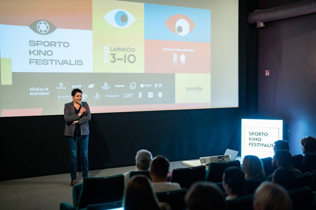 Sporto kino festivalio atidarymas