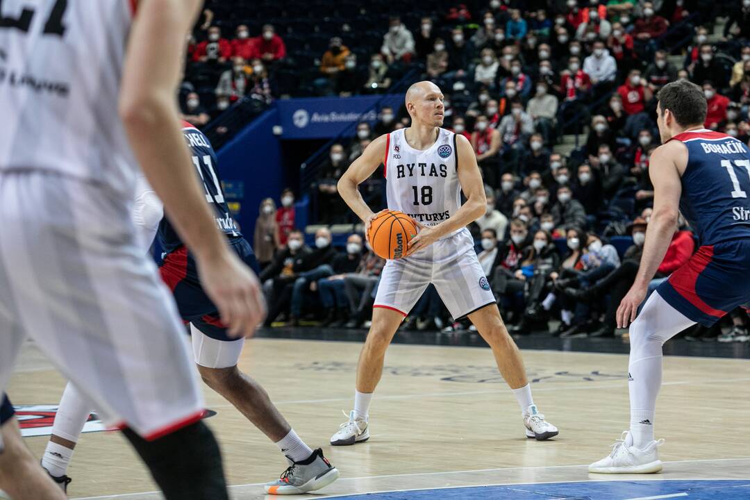 FIBA Čempionų lyga: „Rytas“ – Strasbūro IG 71:76