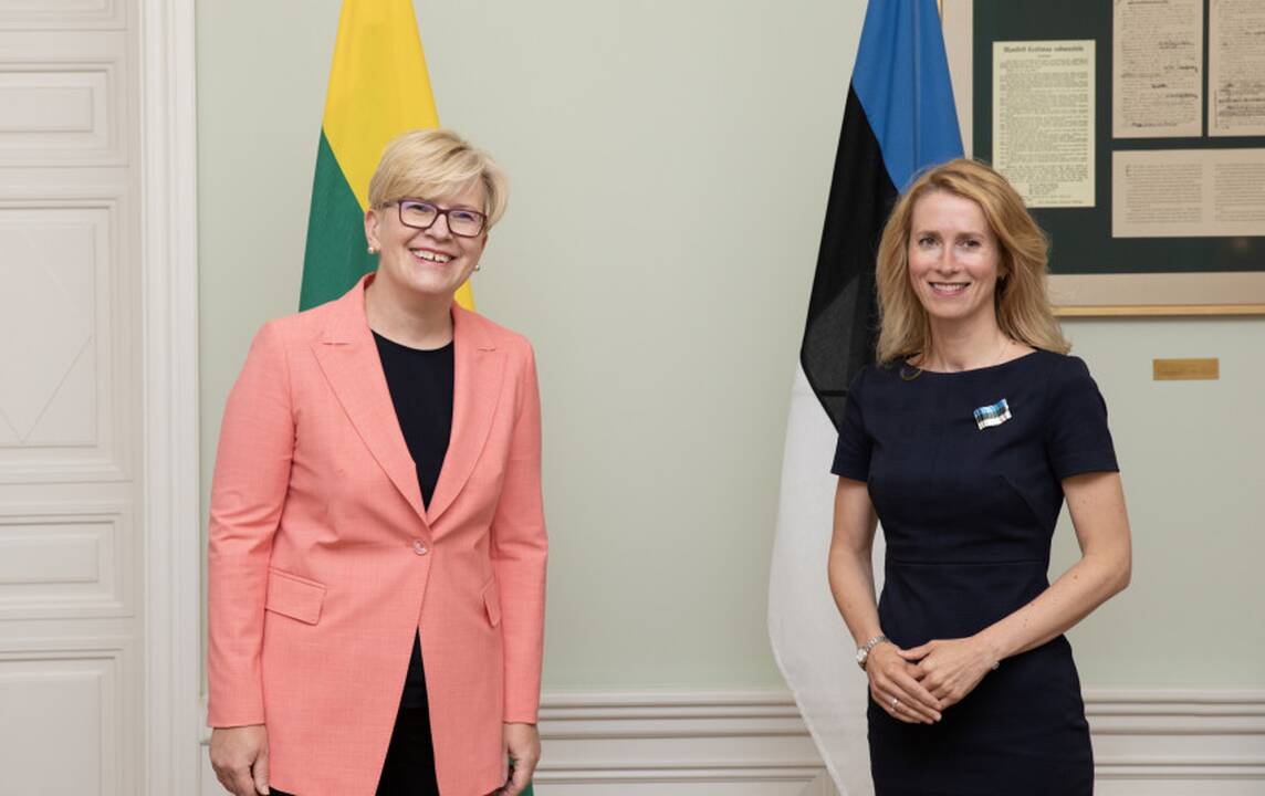 Ingrida Šimonytė ir Kaja Kallas 