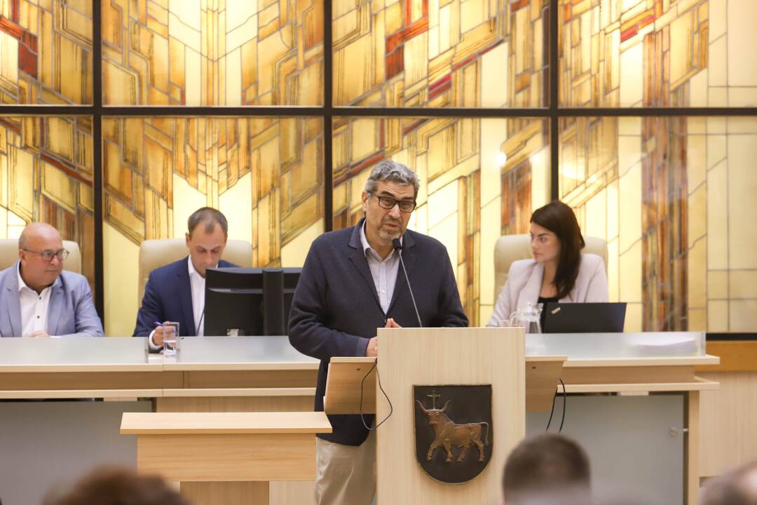 Kauno miesto tarybos posėdis (2022 birželis)