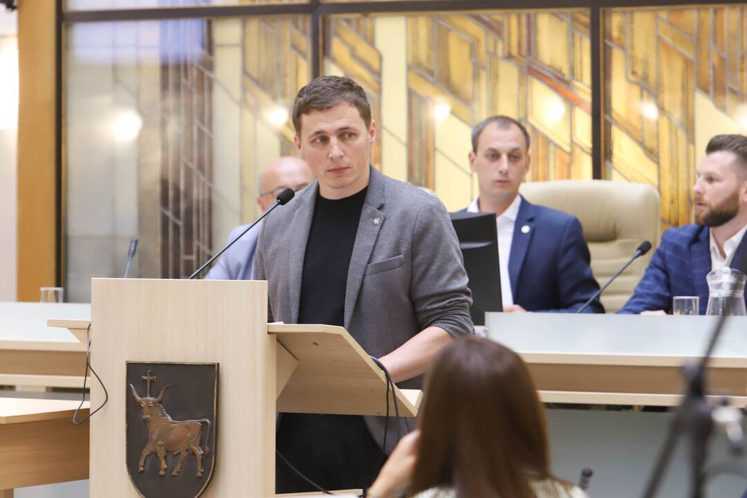 Kauno miesto tarybos posėdis (2022 birželis)