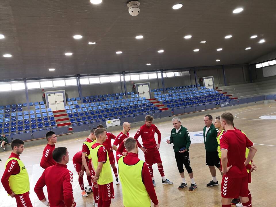 Lietuviai jau lieja prakaitą Ispanijoje